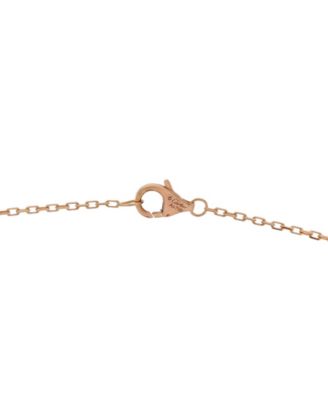  Baby Trinity Pendant Necklace 18K Tricolor Gold, 17 - 18"