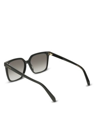 Classic Logo Square Sunglass, 57mm