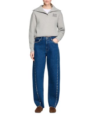 Barrel Jeans in Blue Jean