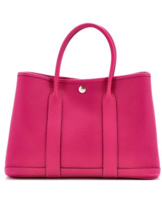 30 Garden Party Tote Leather