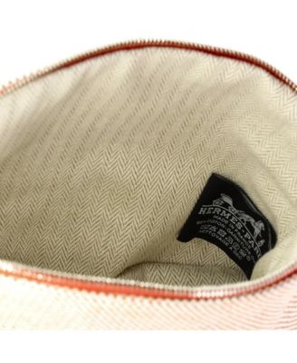 Mini Bolide Crazy H Travel Pouch Embroidered Canvas