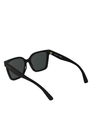 Roseau Pin Square Sunglasses, 55mm