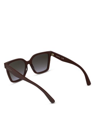 Roseau Pin Square Sunglasses, 55mm