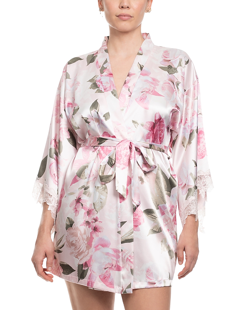 In Bloom by Jonquil Satin Wrapper Robe