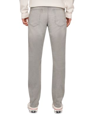 Russell Slim Straight Fit Jeans in Washed Gray