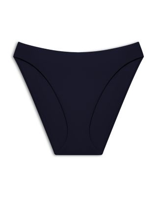 Curved Waist Mid Rise Bikini Bottom