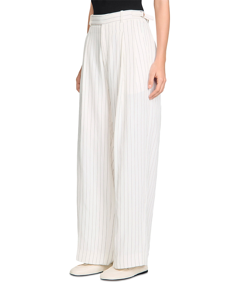 Sandro Striped Suit Trousers