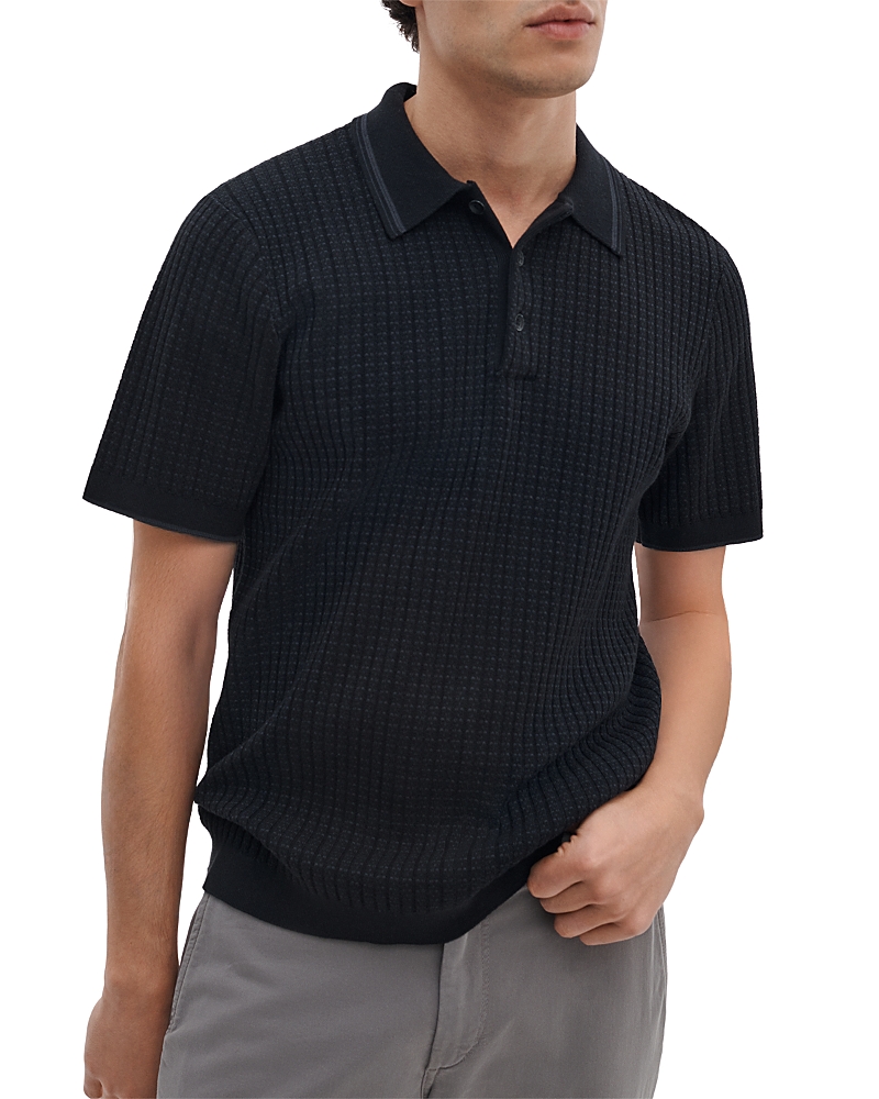 rag & bone Harvey Rib Polo Shirt