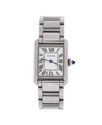  Must de Cartier Tank Quartz Watch in Stainless Steel 22mm
