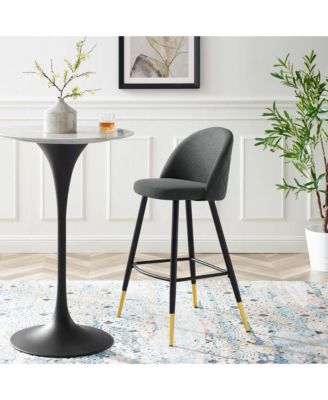  Cordial Fabric Bar Stools, Set of 2