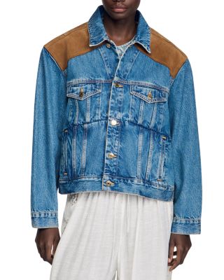 Denim & Suede Jacket