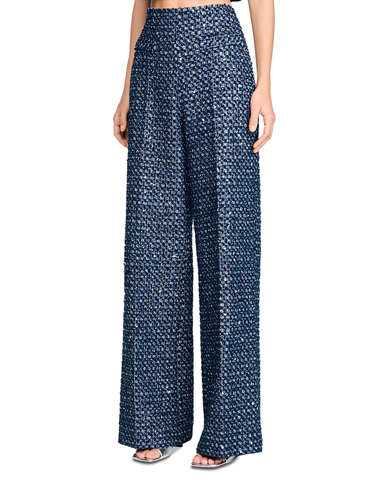 Sandro Straight Leg Trousers