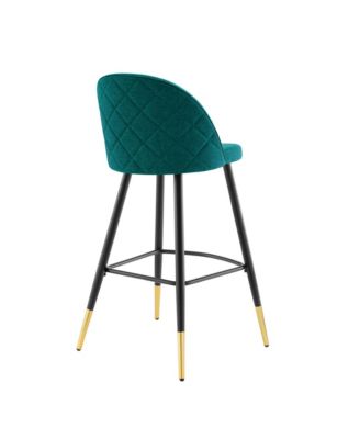  Cordial Fabric Bar Stools, Set of 2