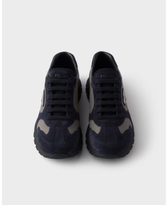 Men's Prax Suede and Re-Nylon Sneakers