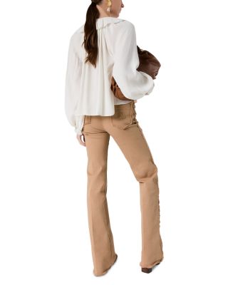 Cisana Ruffle Trim Blouse