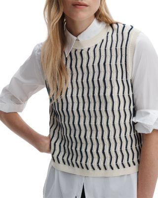 Leslie Stripe Vest