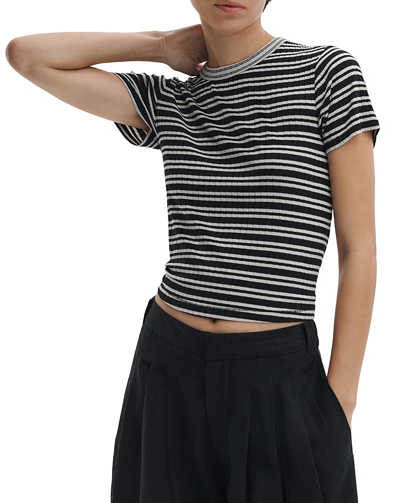 rag & bone Luca Stripe Contrast Tee