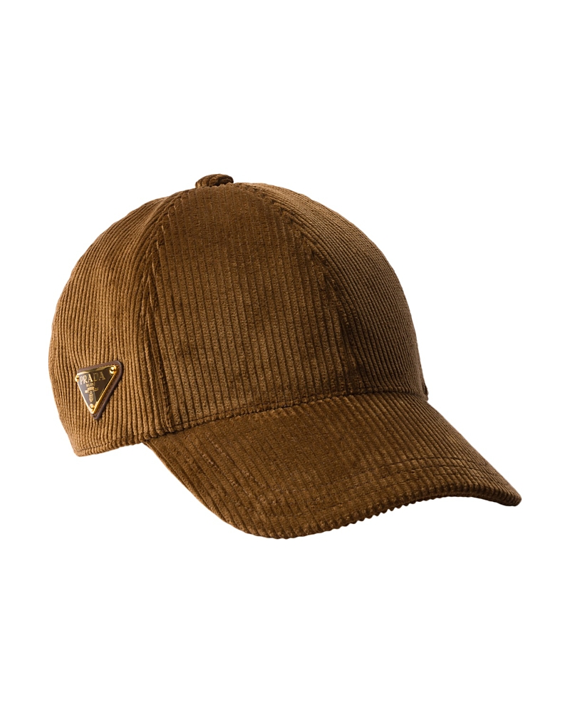Prada Corduroy Baseball Cap