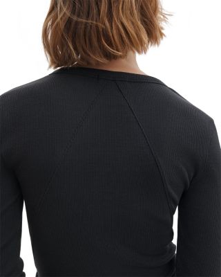 The Essential Rib Knit Tee