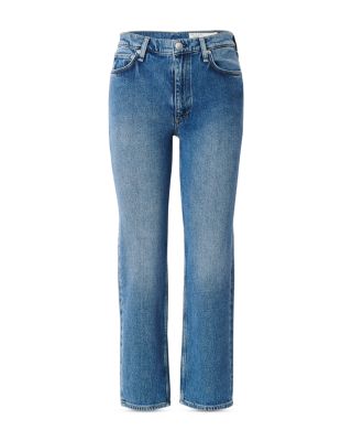 Harlow High Rise Straight Leg Ankle Jeans in Accord