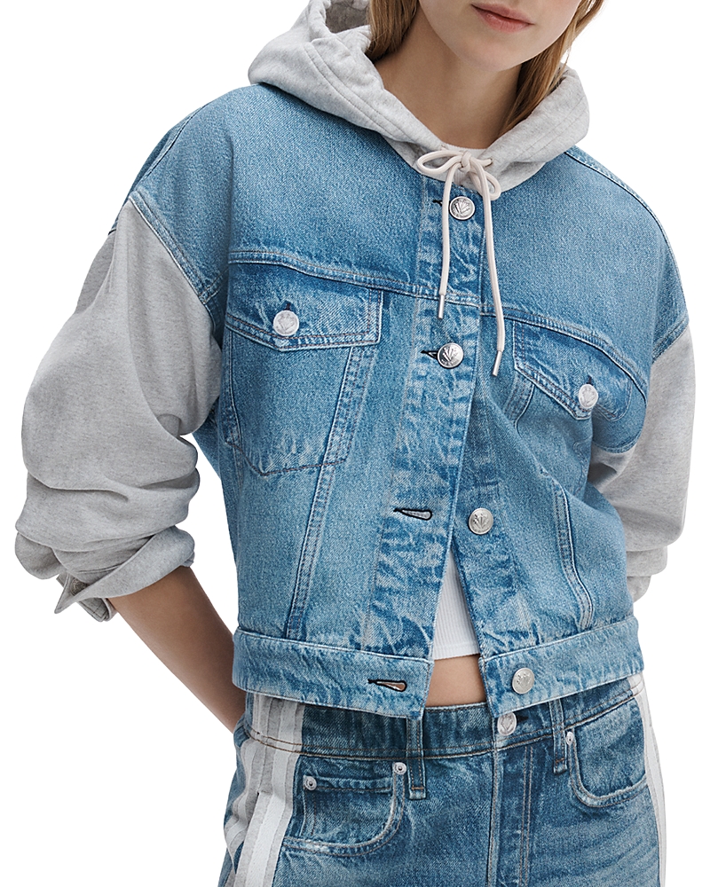 rag & bone Miramar Terry Mixed Media Jacket