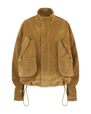 Leather Bomber Jacket
