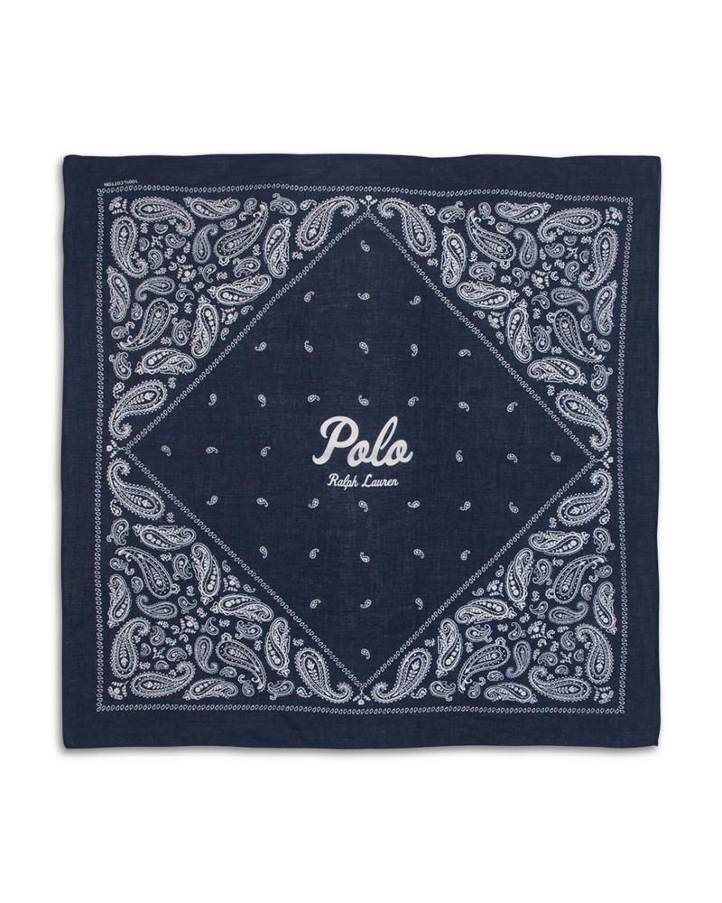 Polo Ralph Lauren Signature Bandana in Navy