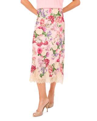 Edith Lace Trim Skirt