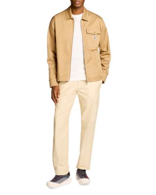Cotton Blend Gabardine Shirt Jacket