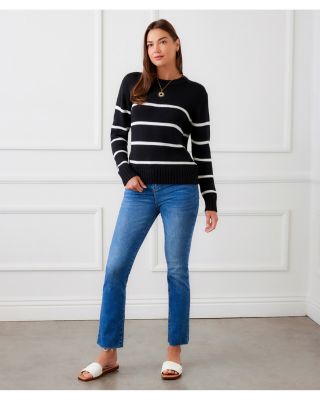 Stripe Crewneck Sweater
