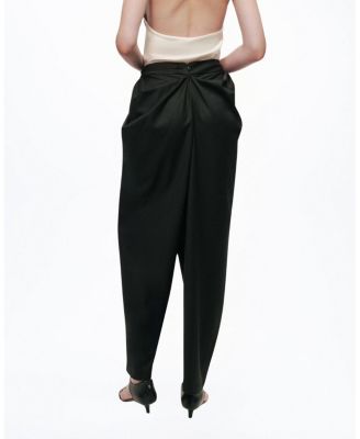  Accessory Detailed Pleated Pants