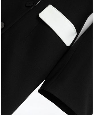  Double-Breasted Blazer Mini Dress