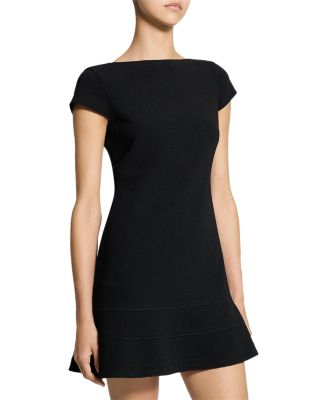 Tiered Seam Cap Sleeve Dress