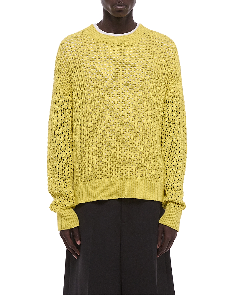 Helmut Lang Open Stitch Crewneck Sweater
