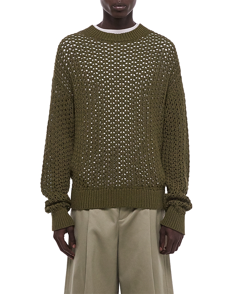 Helmut Lang Open Stitch Crewneck Sweater