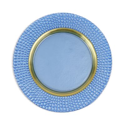 Pelli Glass Blue Charger