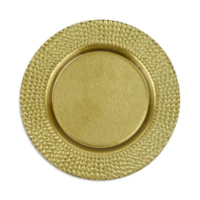 Pelli Glass Gold Charger