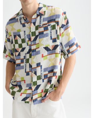 Relaxed Abstract Shirt