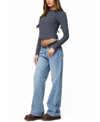 Brianna Striped Long Sleeve T-Shirt