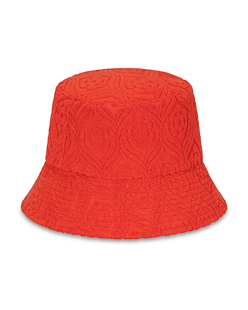 Lack of Color Palm Terry Cloth Bucket Hat