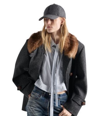 Loden Fabric Baseball Cap