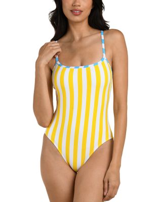 Coastal Belted Swimsuit