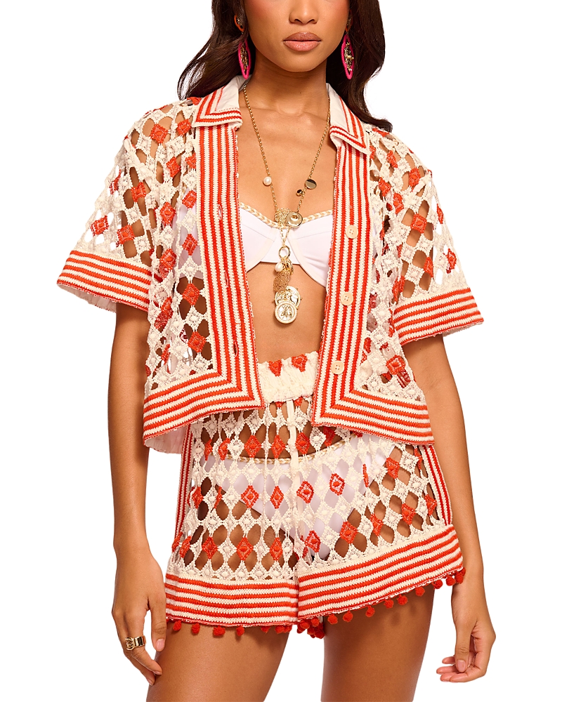 Ramy Brook Betty Swim Cover-Up Top