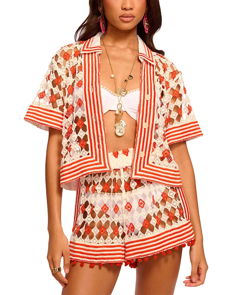 Ramy Brook Betty Swim Cover-Up Top