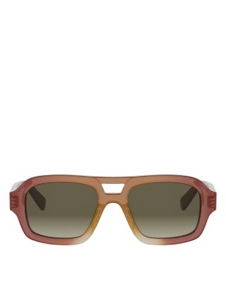 3 Dots Pilot Sunglasses, 53mm