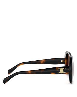 Triomphe Pilot Sunglasses, 55mm