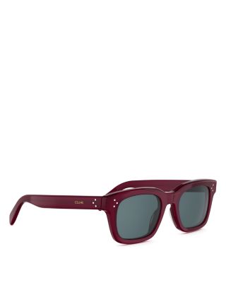 3 Dots Square Sunglasses, 51mm