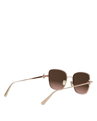 DiorTribales S1U Square Sunglasses, 55mm