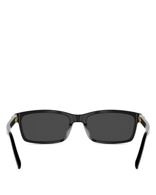 Petit CD Rectangular Sunglasses, 54mm