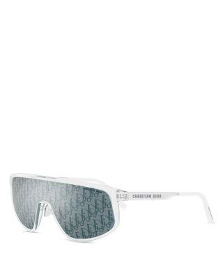 DiorTag Mask Sunglasses, 134mm